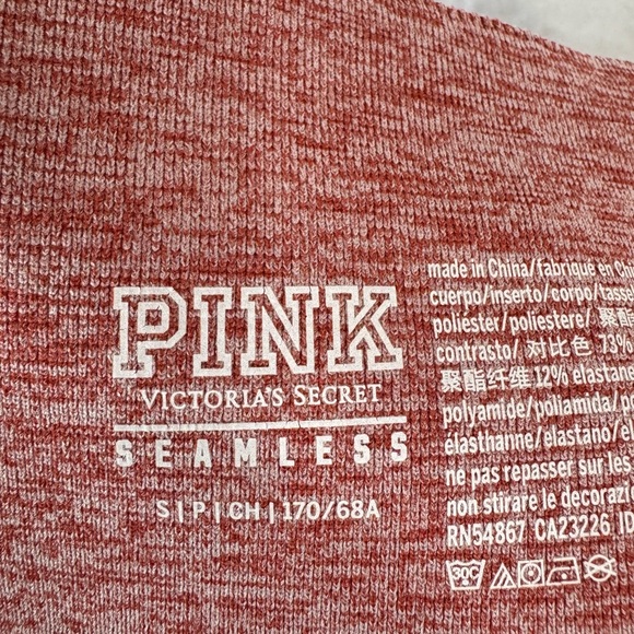 PINK Victoria Secret Seamless Workout Tights High Waisted Leggings Size Small - Picture 4 of 16